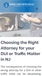 Mobile Screenshot of nj-traffic-ticket.com